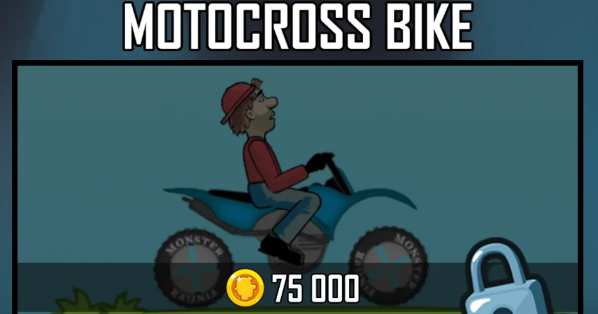 Motocross Bike Hill Climb Racing